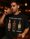 The Only Men I Trust Oversized Black T-shirt