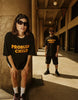 Problem Child Oversized Black T-shirt