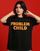 Problem Child Oversized Black T-shirt